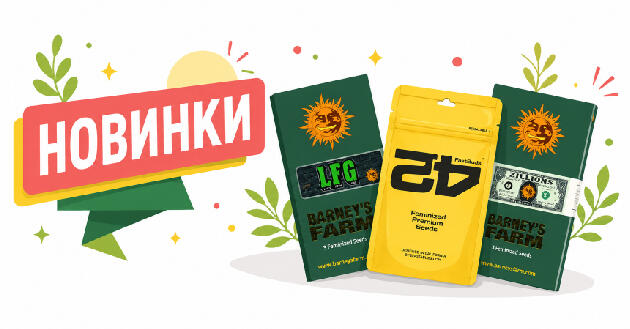 Zillions, LFG и Z42 — новые сорта в ассортименте Шишкина
