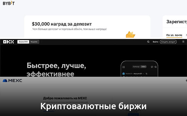 Покупка биткоина на криптовалютной бирже